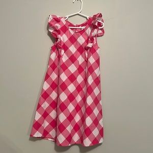 Crown and Ivy pink Gingham dress